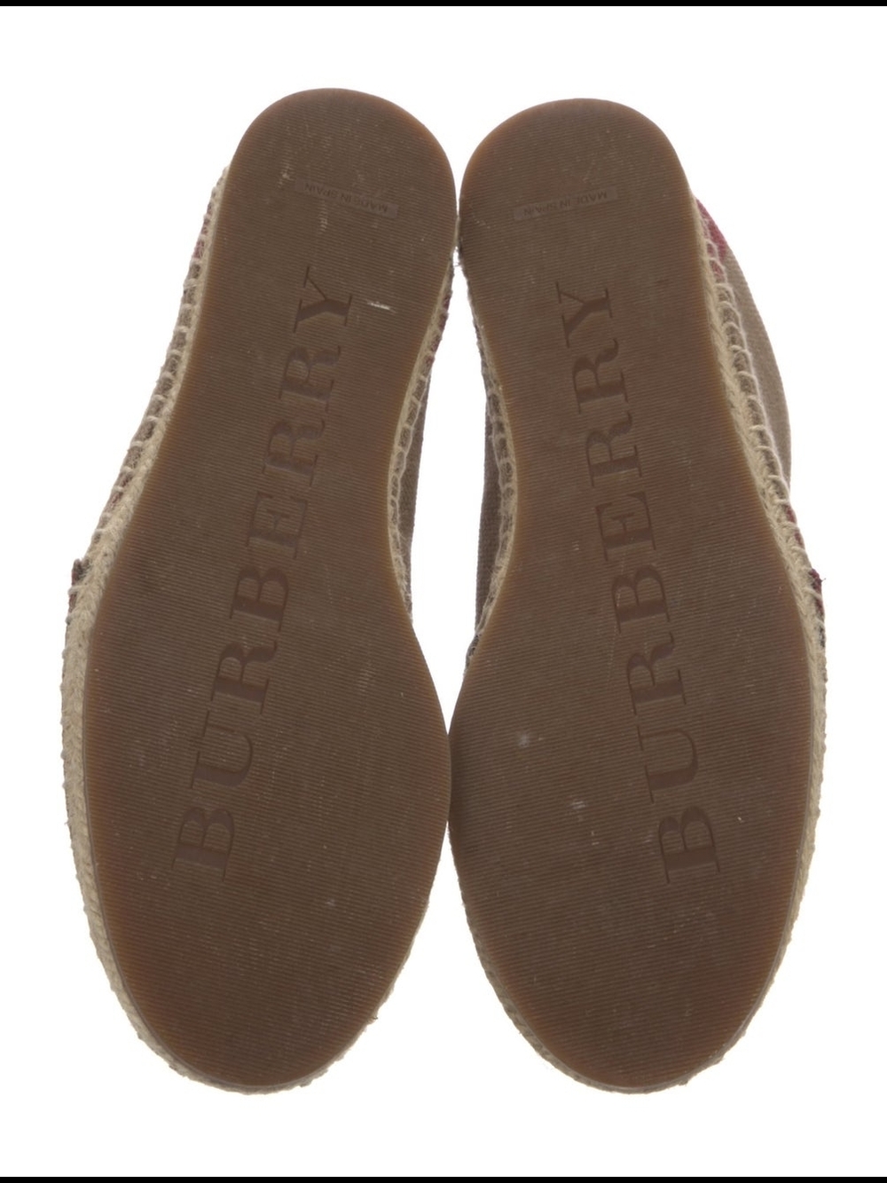 Burberry Canvas Espadrille Flat - Picture 4 of 4